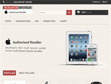 Tablet Screenshot of monarchinfotech.com